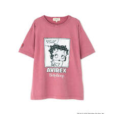 AVIREX &times; Betty Boop FADE WASH S/S T-SHIRT 7836135618画像