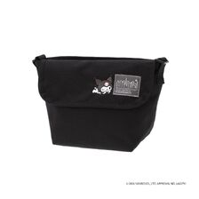 Manhattan Portage NYLON MESSENGER BAG (XXS) BP W/DIV MGNT 500D CORDURA KUROMI MP1603BPDMGNT500KRM画像
