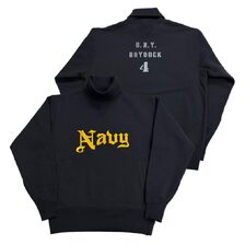 FREEWHEELERS TURTLE NECK SWEAT SHIRT &ldquo;U.S.NAVY BNY DRYDOCK #4&rdquo; 2534010画像
