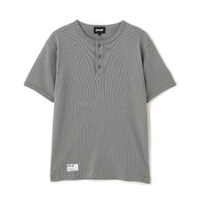 Schott ARMY RIB HENLEY T-SHIRT 7826134002画像