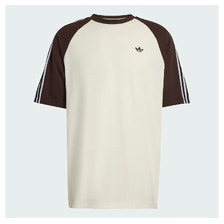 adidas BRITCORE SHORT SLEEVE RINGER TEE OWHITW/AUCO HZ3830画像