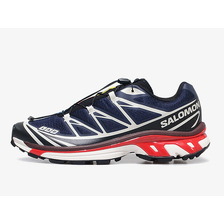 SALOMON XT-6 MARITIME BLUE/BLACK/FIERY RED L49105400画像