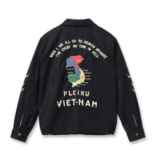 TAILOR TOYO Lot No. TT15892 / Mid 1960s Style Cotton Vietnam Jacket &ldquo;VIETNAM MAP&rdquo;画像
