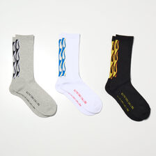 RADIALL FLAMES - 1PAC SOX LONG / DRALON RAD-PAC074画像