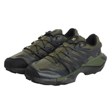 SALOMON SNEAKERS : XT-PU.RE OLIVE NIGHT/BLACK/WILLOW L49103400画像