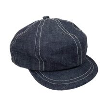 FREEWHEELERS &ldquo;JAM BUSTER&rdquo; 1910~1920s STYLE CASQUETTE INDIGO DENIM 2617004画像