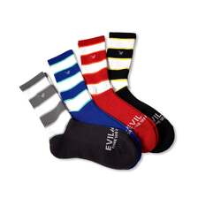 EVILACT BORDER SOCKS EA26-BSOCKS画像