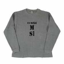 BARNS Waffle Crewneck L/S T-shirt BR-26129画像