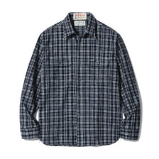 SUGAR CANE Lot No. SC29672 / FICTION ROMANCE 4oz. INDIGO CHECK WORK SHIRT画像