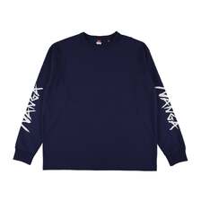 NANGA ECO HYBRID SLV LOGO L/S TEE(UNISEX) N2500-1L030A画像