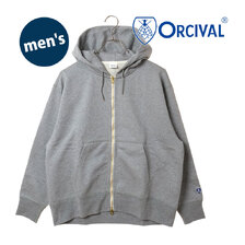 Orcival FRENCH TERRY ZIP HOODIE OR-C0532-FWZ画像