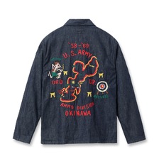 TAILOR TOYO Lot No. TT15881 / Late 1950s Style Blue Denim Okinawa Jumper &ldquo;CHIBANA ARCHER'S&rdquo; (ONE WASH)画像