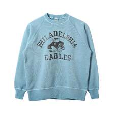 BARNS Pigment Dye G.O.A.T. Slub Sweatshirt PHILADELPHIA EAGLES BR-26116画像