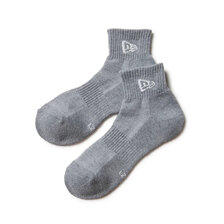 NEW ERA SOCKS ANKLE 3PAIRS GRY 14489710画像