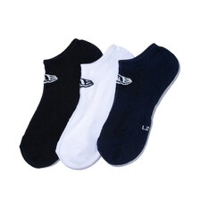 NEW ERA SOCKS SHORT 3PAIRS MULTI 14518168画像