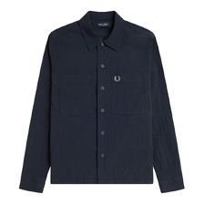 FRED PERRY Seersucker Overshirt M2401画像