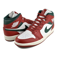 NIKE AIR JORDAN 1 MID sail/midnight green DQ8426-105画像