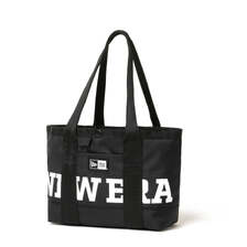 NEW ERA トートバッグミニ 6L ワードマークロゴ ブラック &times; ホワイト 14518203画像