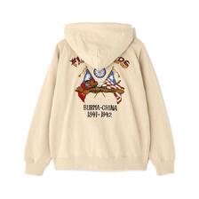 AVIREX EMB F-TIGERS ZIP UP HOODIE 7836131010画像