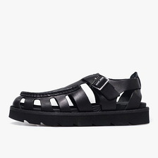 Clarks MEARE BUCKLE BLACK LEATHER 26180755画像