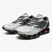 MIZUNO WAVE PROPHECY LS HARBOR MIST/BLACK/FUCHSIA PURPLE D1GA333708画像