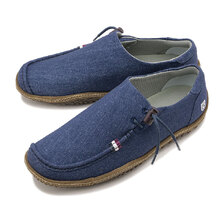 conqueror OASIS CANVAS WHITE NAVY画像