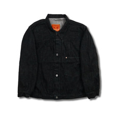 FULLCOUNT S2107BKSSW WWII Model 11.5oz Black Denim Jacket画像