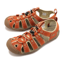 KEEN CLEARWATER CNX BURNT-BRICK/SAFARI 1032516画像