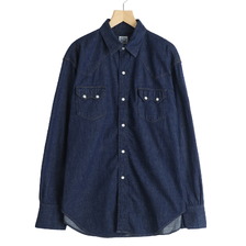 orslow DENIM WESTERN SHIRT 01-8124-81画像