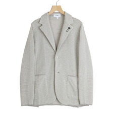 LARDINI KNIT JACKET SINGLE 6116-ALJM564011画像