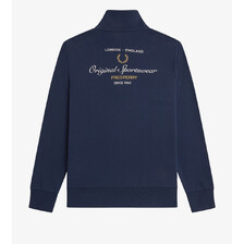 FRED PERRY Original Sportswear Half Zip Sweatshirt M2413画像