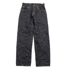 ONI DENIM Wide Straight 17oz Oni Kasuri (鬼絣-かすり) Denim ONI-200KA画像