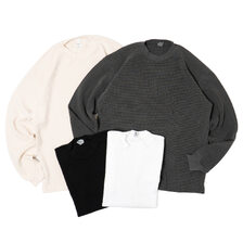 Los Angeles Apparel Long Sleeve Heavy Thermal Crew Neck TX407GD画像