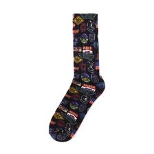 AVIREX MULTI-GRAPHIC PRINT SOCKS 7836972004画像