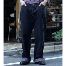 TENDER Co. PURPLE LOGWOOD DENIM 136 OXFORD画像