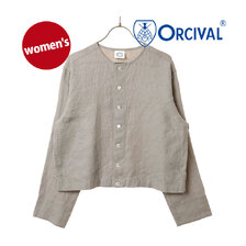 Orcival CREW NECK CARDIGAN OR-A0783-YLM画像