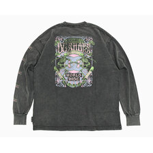 DC SHOES Double Skull L/S Tee DLT261021画像
