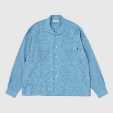 SEDAN ALL-PURPOSE Double Gauze Plaid Open Collar Shirt SD26S-SH02画像