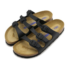 BIRKENSTOCK FLORIDA (REGULAR) BLACK | BIRKO-FLOR 53013画像