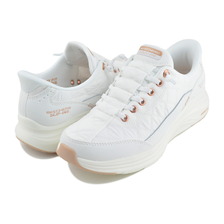 SKECHERS CONTOUR FOAM-GOLDEN HOUR SLIP-INS WHITE ROSE GOLD 150413-WTRG画像