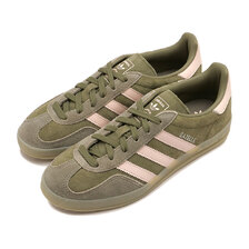 adidas GAZELLE INDOOR OLIVE STRATA/WONDER QUARTZ/CLAY IH9641画像