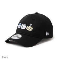 NEW ERA 9TWENTY ちいかわ / ちいかわ・ハチワレ・うさぎ ブラック 14864520画像