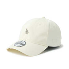 NEW ERA 9TWENTY Metal Logo Mini ロサンゼルス・ドジャース クロームホワイト 14745087画像
