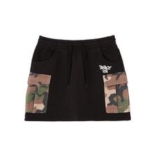 AVIREX CAMO SWEAT MINI SKIRT 7836116607画像