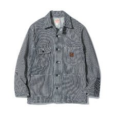 SUN SURF Lot No. SM15903 / SAILOR MOKU PRODUCTS 12.5oz. HICKORY STRIPE WORK JACKET画像