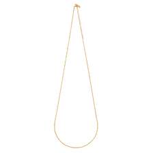 CRIMIE FINE SLIM CHAIN NECKLACE 24KDP 58-65cm CR1-02F1-JW15画像