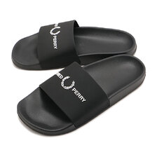 FRED PERRY BRANDED SLIDER BLACK B2320-102画像