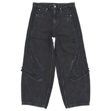 adidas Originals Teamgeist Wide Black Denim Pant KS4691画像