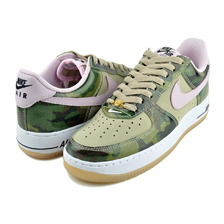 NIKE AIR FORCE 1 LOW RETRO desert khaki/pink foam-blk HQ1967-200画像