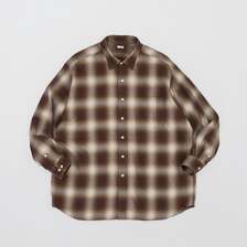 THE DAY COTTON LYOCELL OMBRE PLAID SHIRT D26SS-01010画像